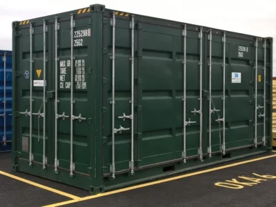 20’ Insulated Hazardous Waste Container, Side Opening