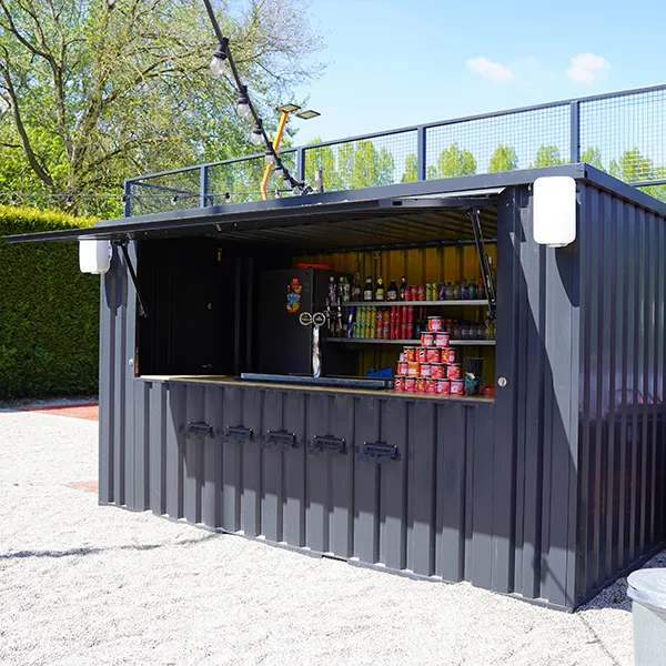 DSC05929_600x600-2-1 Shipping Container Bar 4×2 Meters Black Ral 9005 - Image 1