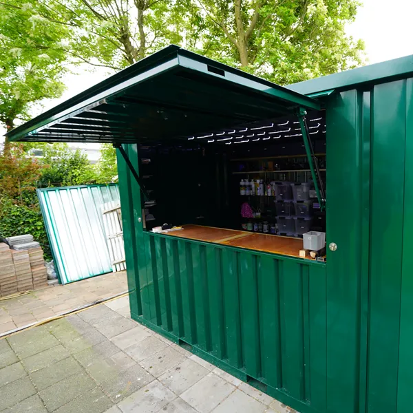 FOCO-BAR-4X2-RAL-6016-08-5 Container Pop Up 3×2 Xl Meters Green Ral 6005 - Image 1