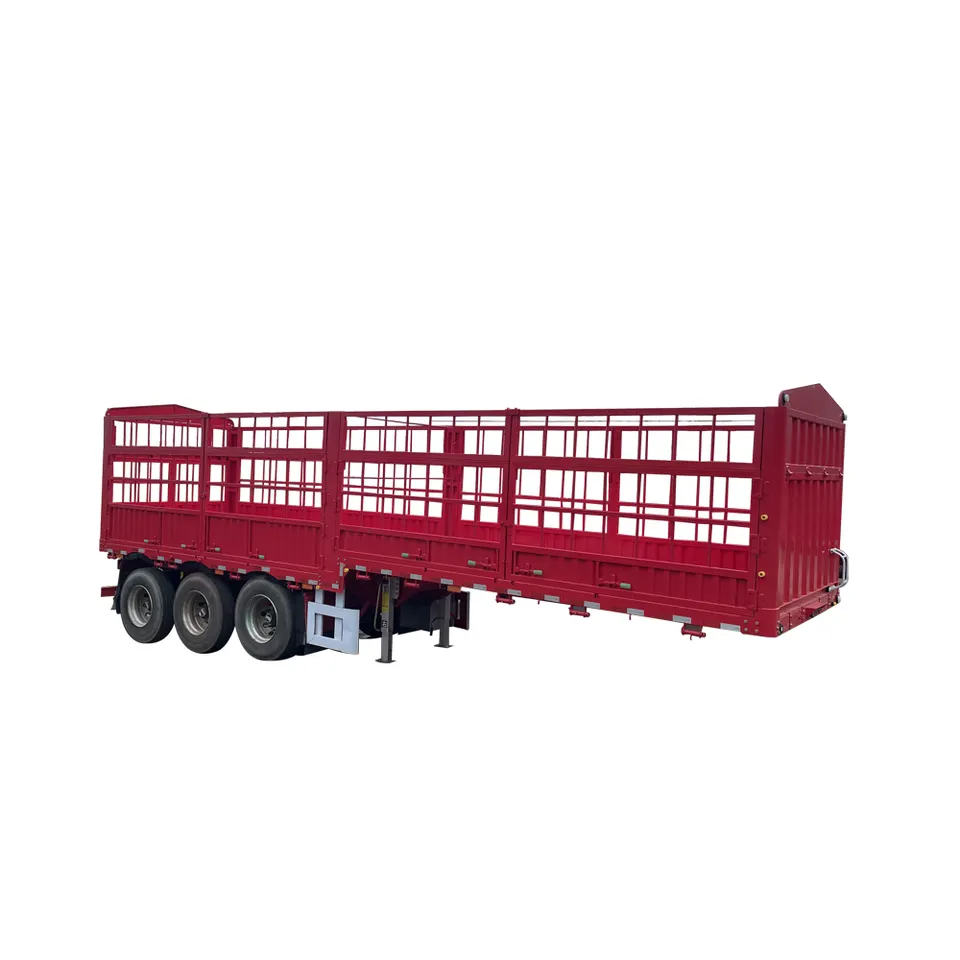 H1973a19614804ea39f4c8fd462dd41d97.jpg_960x960 (1) 3 Axles Heavy Transport Cargo High Side Truck Trailer - Image 1