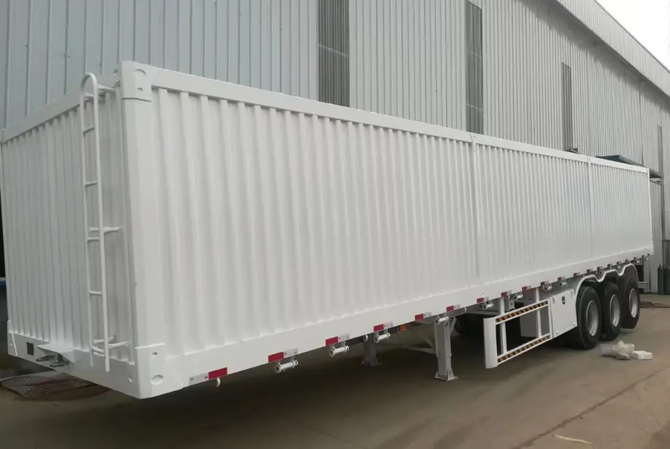 Hc64609b2daa9408eaadc9a90c463ad5d9.jpg_960x960 New Flatbed Semi Truck Trailers – Mini Semi Trailer for Sale - Image 1