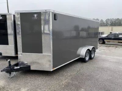2024 Anvil 7×16 Enclosed Motorcycle Trailer