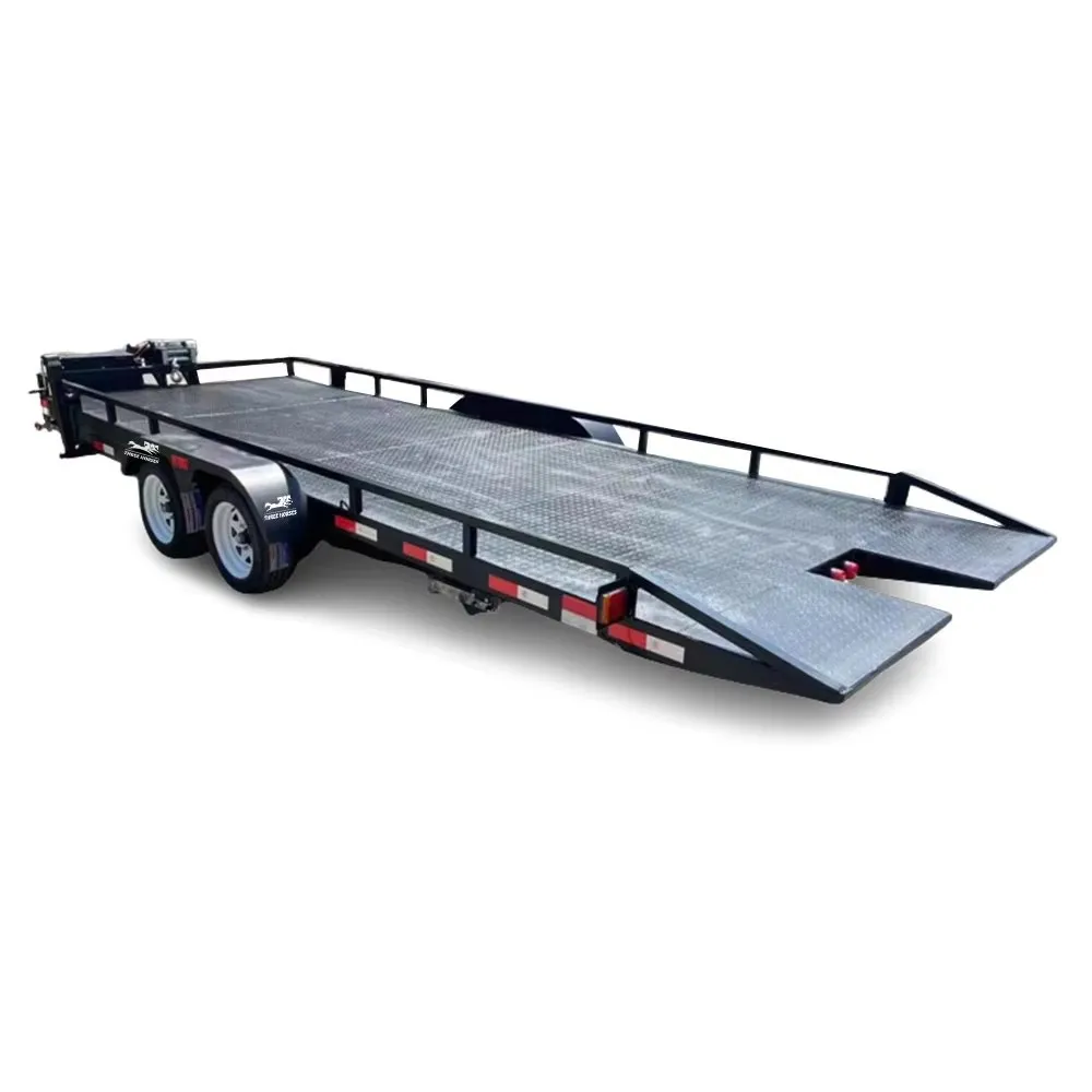 main_imageS3b93c332e48247e3b1c245e4d4efef23c (1) Low Tilt Trailer 3 Tonne Tandem Trailer with Brake Tilting - Image 1