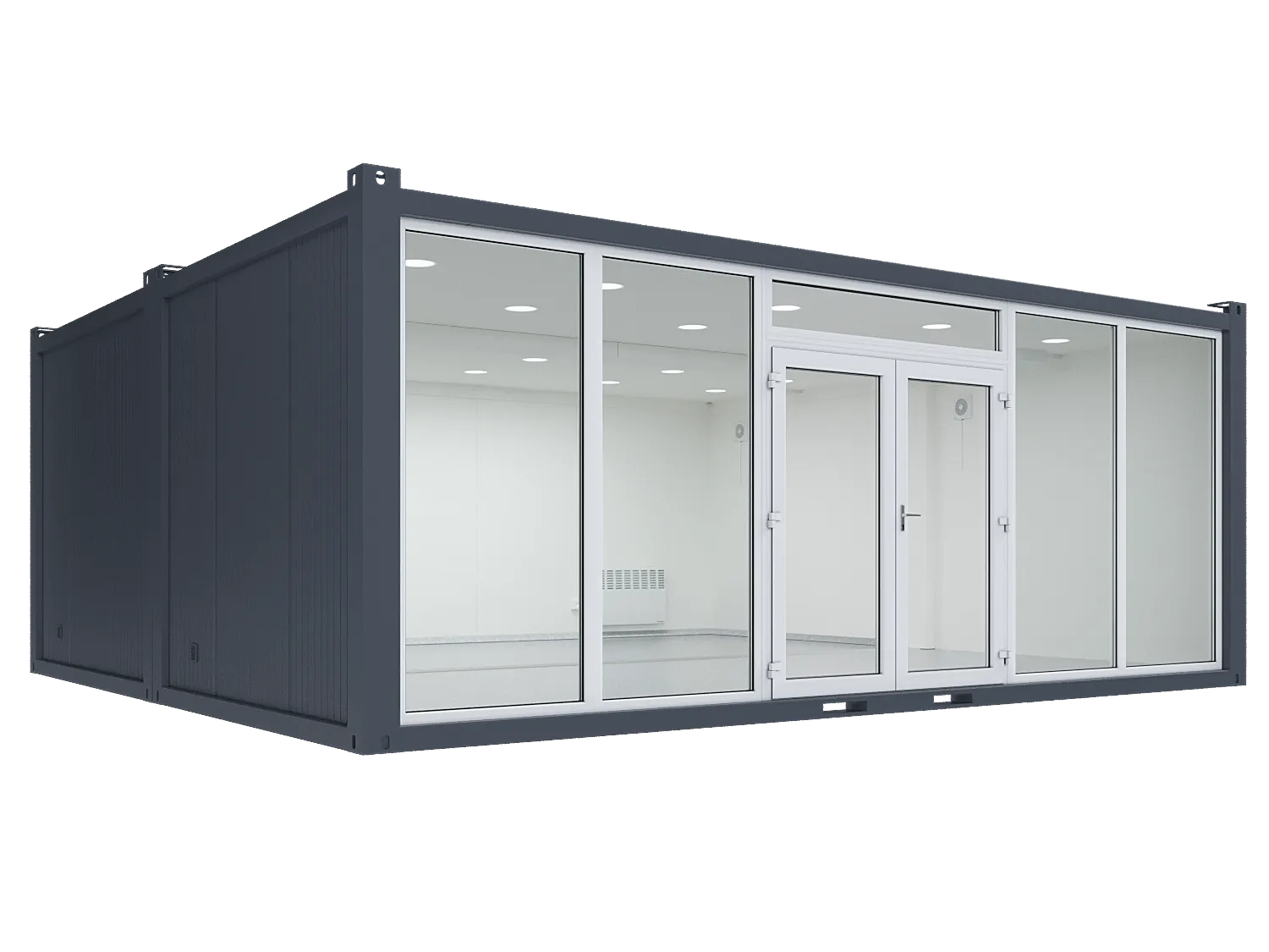 sc-10 Double Space, 1 Glass Wall - Image 1